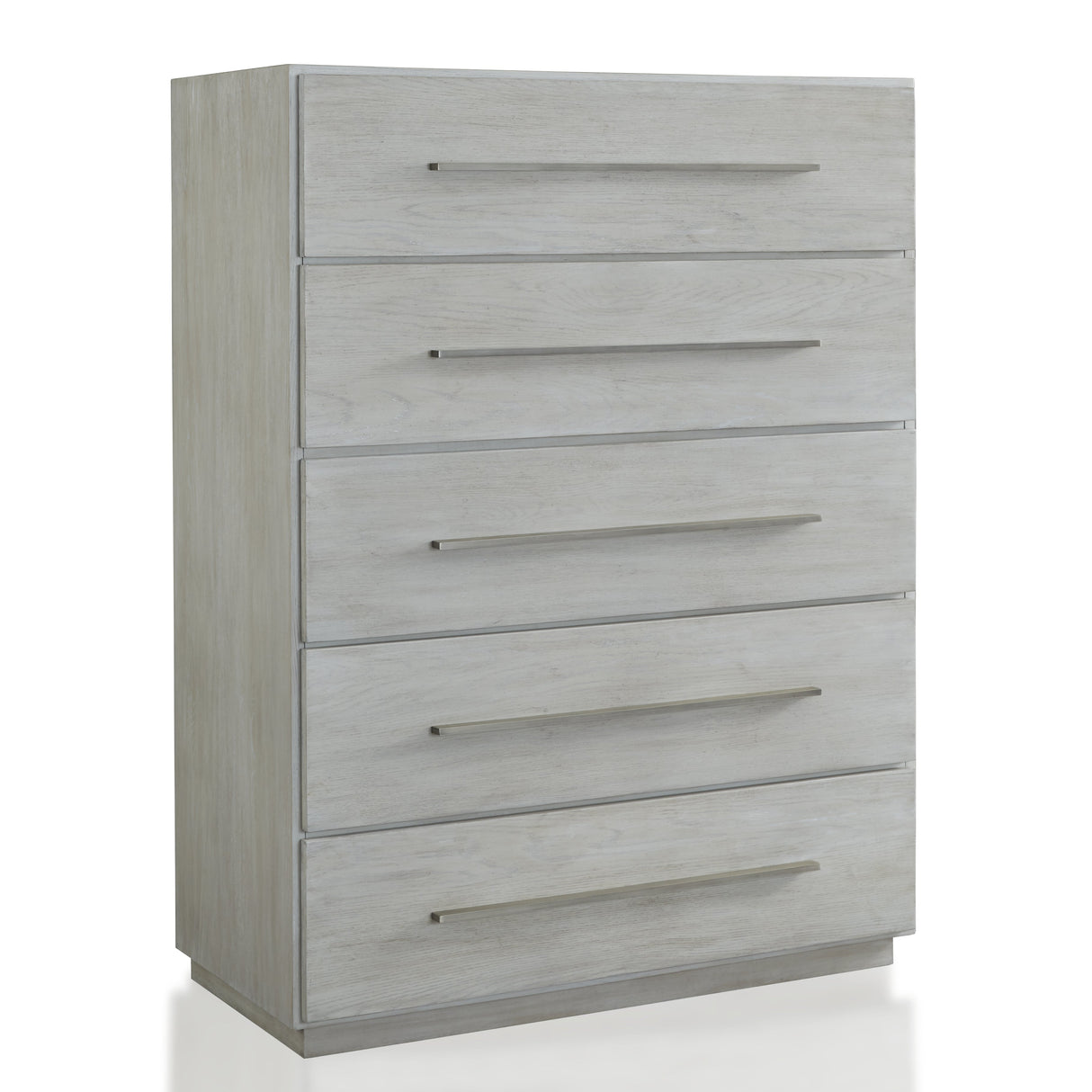 Destination Five Drawer Chest in Cotton Grey by Modus Furniture at Eve Furniture
