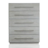 Destination Five Drawer Chest in Cotton Grey by Modus Furniture at Eve Furniture