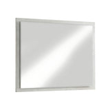 Destination Floating Glass Mirror in Cotton Grey by Modus Furniture at Eve Furniture