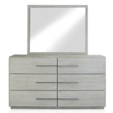 Destination Six Drawer Dresser in Cotton Grey by Modus Furniture at Eve Furniture