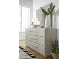 Destination Six Drawer Dresser in Cotton Grey by Modus Furniture at Eve Furniture