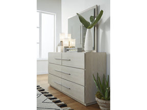 Destination Six Drawer Dresser in Cotton Grey by Modus Furniture at Eve Furniture