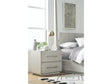 Destination Two Drawer Nightstand in Cotton Grey by Modus Furniture at Eve Furniture