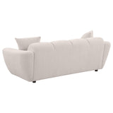 Destino 3-piece Chenille Splayed Arm Sofa Set Greige by Coaster at Eve Furniture