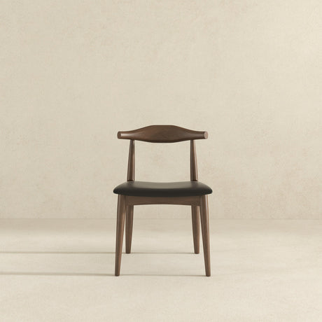 Destiny Black PU Dining Chairs (Set Of 2) by Ashcroft Furniture at Eve Furniture
