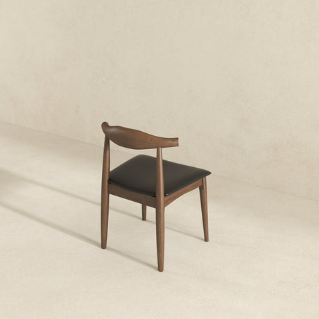 Destiny Black PU Dining Chairs (Set Of 2) by Ashcroft Furniture at Eve Furniture