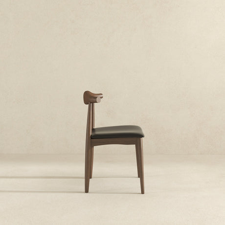 Destiny Black PU Dining Chairs (Set Of 2) by Ashcroft Imports at Eve Furniture