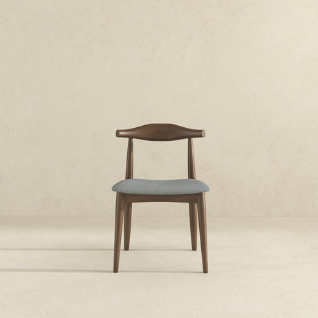 Destiny Grey Fabric Dining Chair (Set Of 2) by Ashcroft Furniture at Eve Furniture