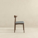 Destiny Grey Fabric Dining Chair (Set Of 2) by Ashcroft Furniture at Eve Furniture