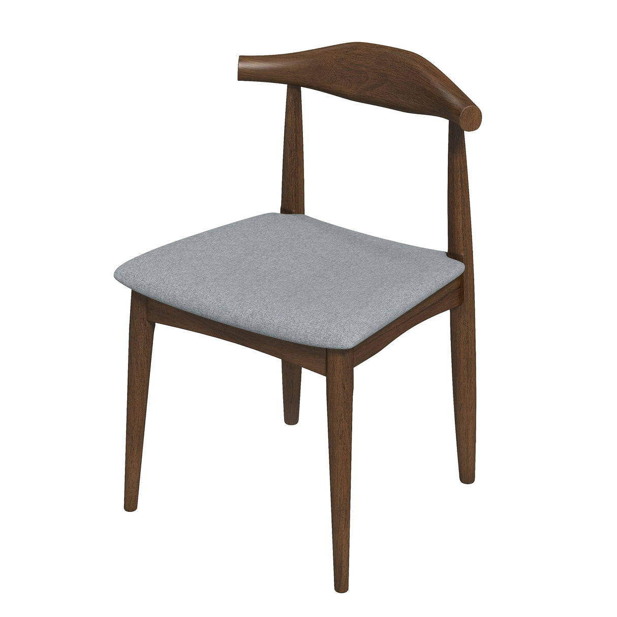 Destiny Grey Fabric Dining Chair (Set Of 2) by Ashcroft Furniture at Eve Furniture