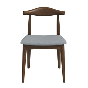 Destiny Grey Fabric Dining Chair (Set Of 2) by Ashcroft Furniture at Eve Furniture