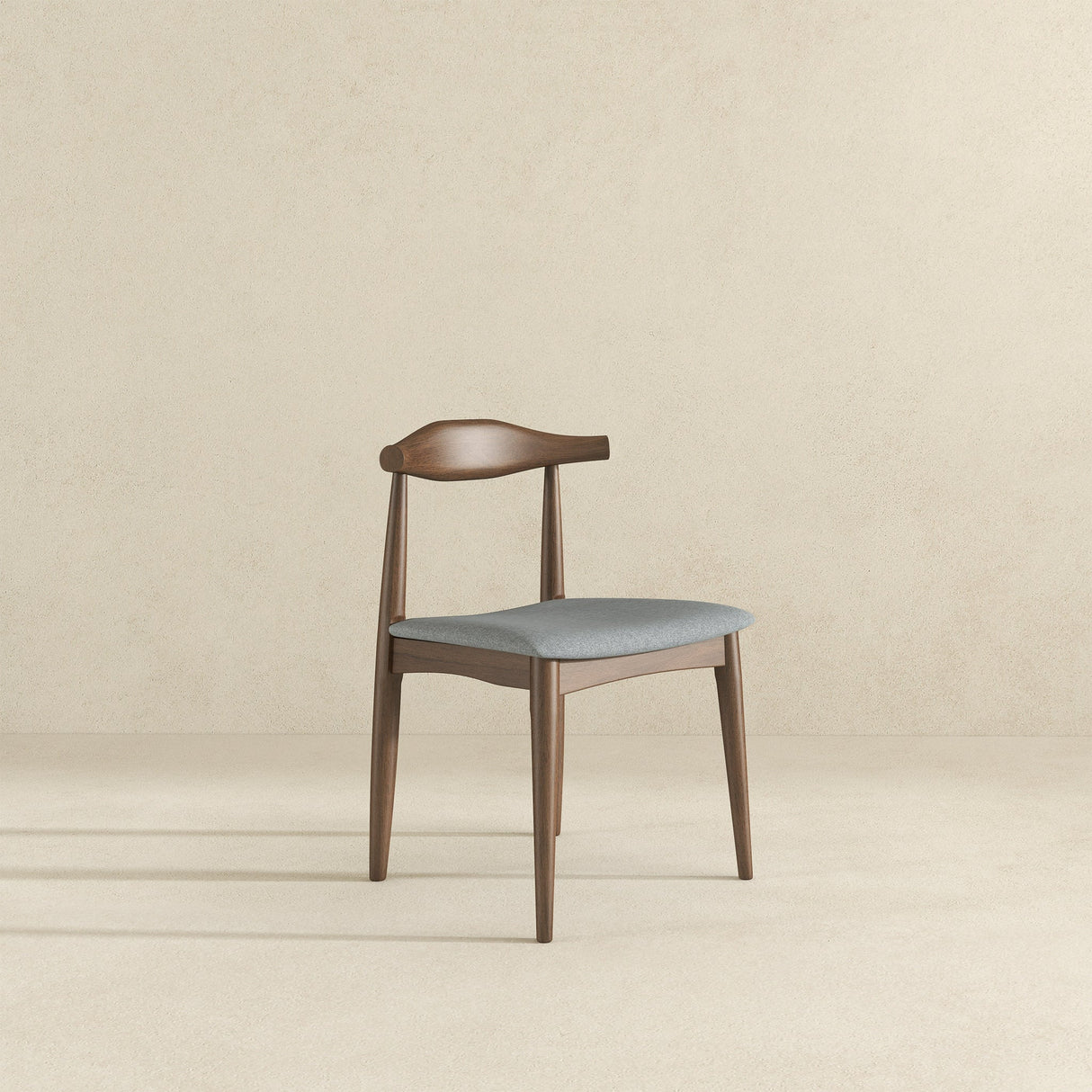 Destiny Grey Fabric Dining Chair (Set Of 2) by Ashcroft Imports at Eve Furniture