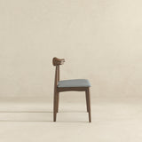 Destiny Grey Fabric Dining Chair (Set Of 2) by Ashcroft Imports at Eve Furniture