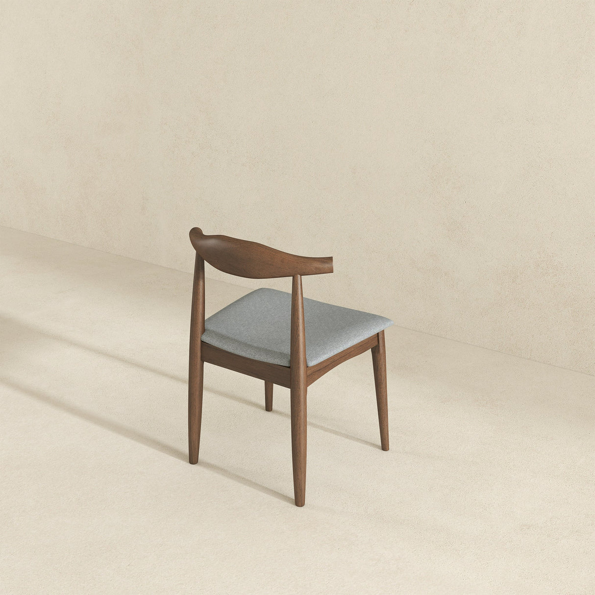 Destiny Grey Fabric Dining Chair (Set Of 2) by Ashcroft Imports at Eve Furniture