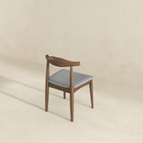 Destiny Grey Fabric Dining Chair (Set Of 2) by Ashcroft Imports at Eve Furniture