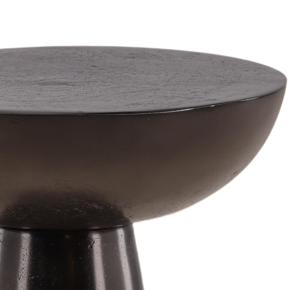 Destry Side Table, Antique Nickel by Dovetail at Eve Furniture