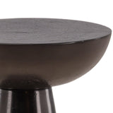 Destry Side Table, Antique Nickel by Dovetail at Eve Furniture