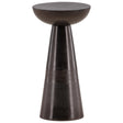 Destry Side Table, Antique Nickel by Dovetail at Eve Furniture