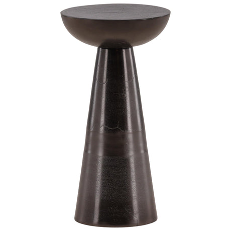 Destry Side Table, Antique Nickel by Dovetail at Eve Furniture