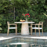Detta Outdoor Dining Chair by Dovetail at Eve Furniture