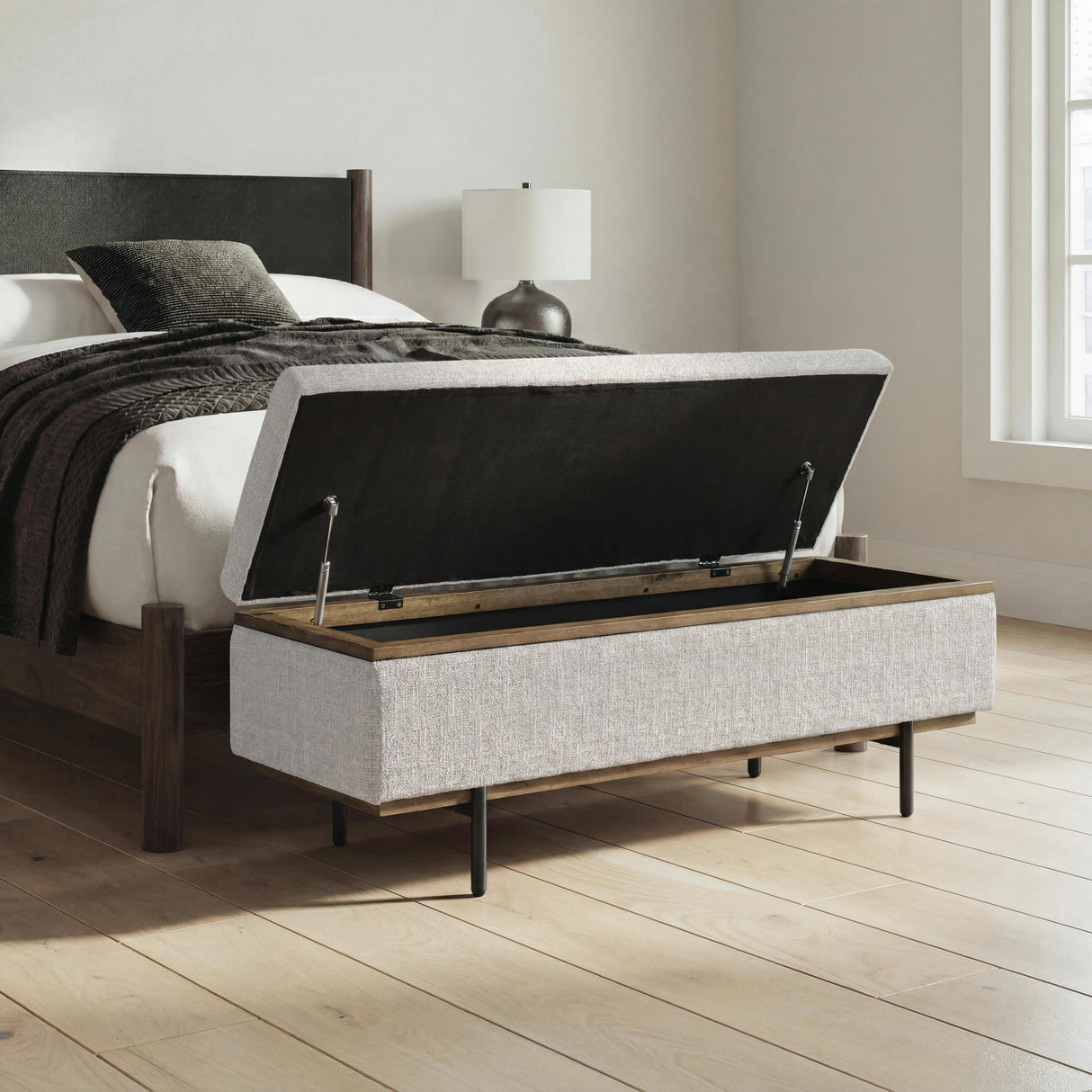 Dettaford Next-Gen Nuvella Stone Storage Bench