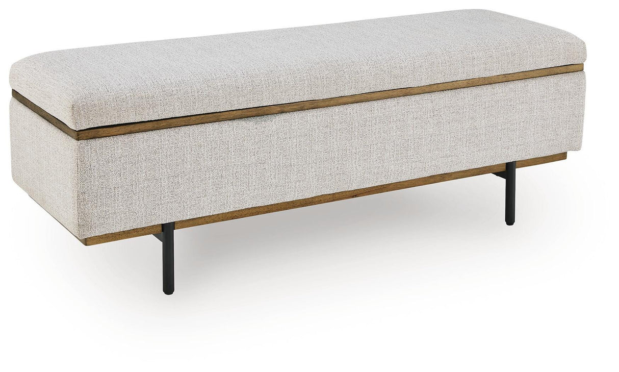 Dettaford Next-Gen Nuvella Stone Storage Bench