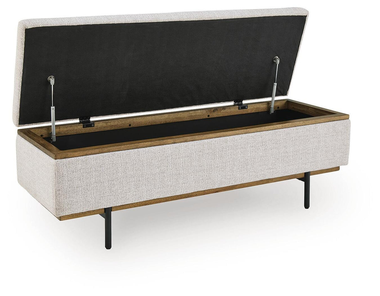 Dettaford Next-Gen Nuvella Stone Storage Bench