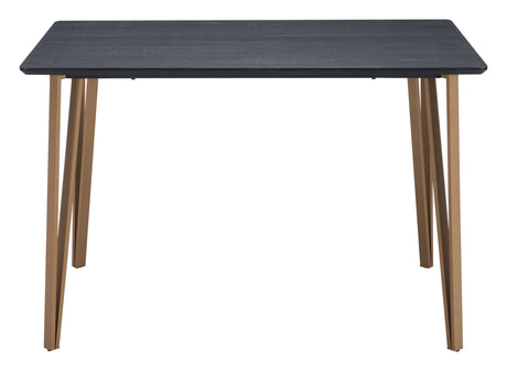 Deus Counter Table Black by Zuomod at Eve Furniture