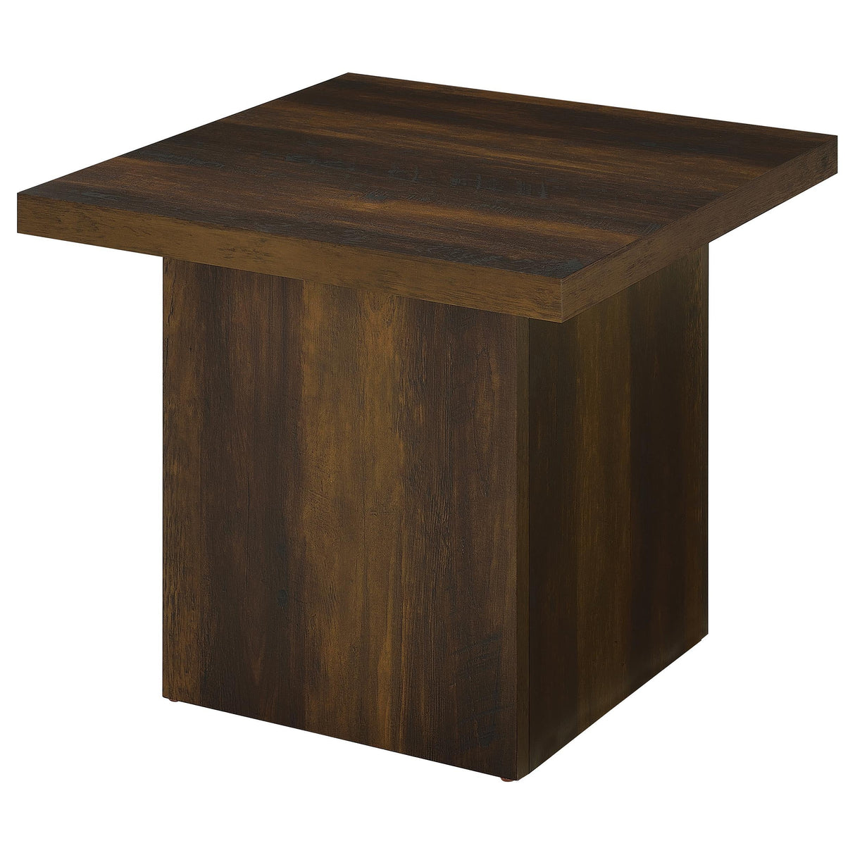 Devar Dark Pine 3-Piece Square Coffee and End Table Set by Coaster at Eve Furniture