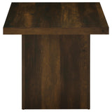 Devar Dark Pine 3-Piece Square Coffee and End Table Set by Coaster at Eve Furniture