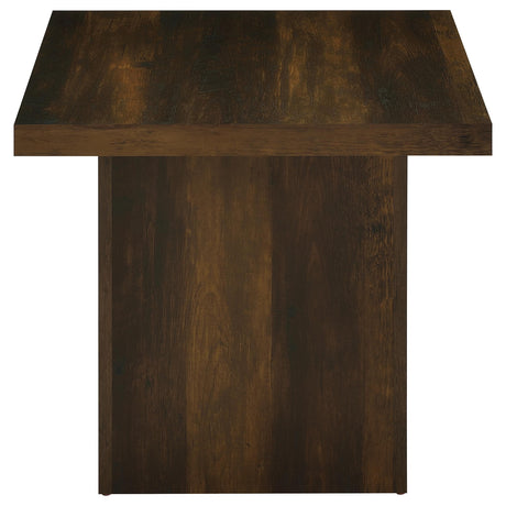 Devar Dark Pine Square Engineered Wood Side End Table by Coaster at Eve Furniture