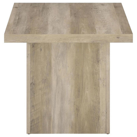 Devar Distressed Pine 2-Piece Square Occasional Table Set by Coaster at Eve Furniture