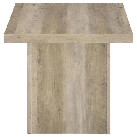 Devar Distressed Pine 3-Piece Square Occasional Table Set by Coaster at Eve Furniture