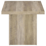 Devar Distressed Pine Square Engineered Wood End Table by Coaster at Eve Furniture