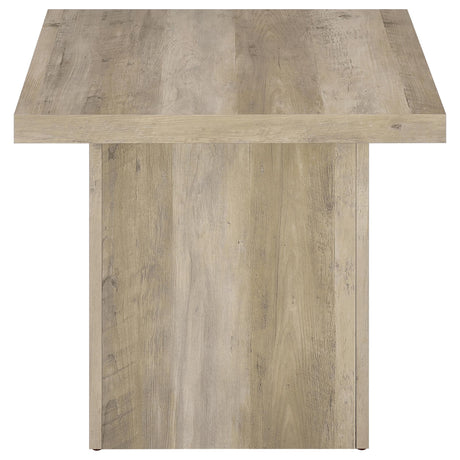 Devar Distressed Pine Square Engineered Wood End Table by Coaster at Eve Furniture