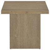 Devar Latte 2-Piece Square Cocktail Coffee End Table Set by Coaster at Eve Furniture