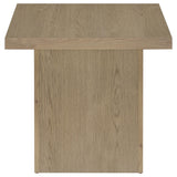 Devar Latte 2-Piece Square Cocktail Coffee End Table Set by Coaster at Eve Furniture