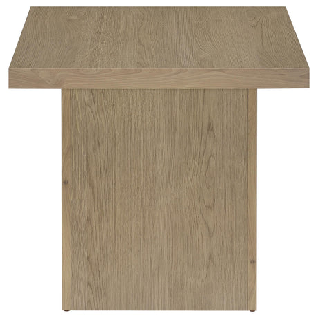 Devar Latte 2-Piece Square Cocktail Coffee End Table Set by Coaster at Eve Furniture