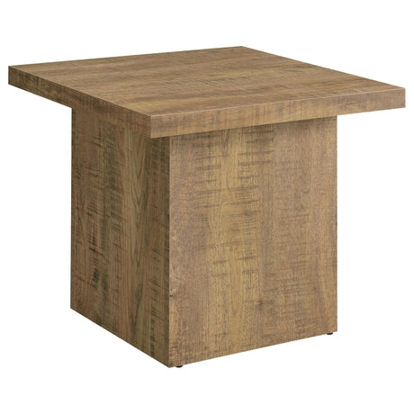 Devar Mango 3-Piece Square Coffee and End Table Set by Coaster at Eve Furniture