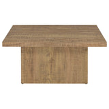 Devar Mango 3-Piece Square Coffee and End Table Set by Coaster at Eve Furniture