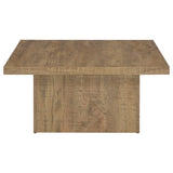 Devar Mango 3-Piece Square Coffee and End Table Set by Coaster at Eve Furniture