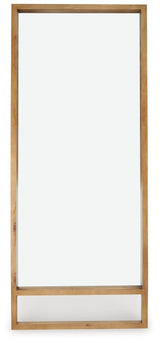 Devford Brown Floor Mirror by Ashley at Eve Furniture