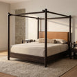 Devin Brown Queen Bed by Moe's Home at Eve Furniture