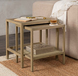 Devin Khaki Mist Nesting Accent Tables by Classic Home at Eve Furniture