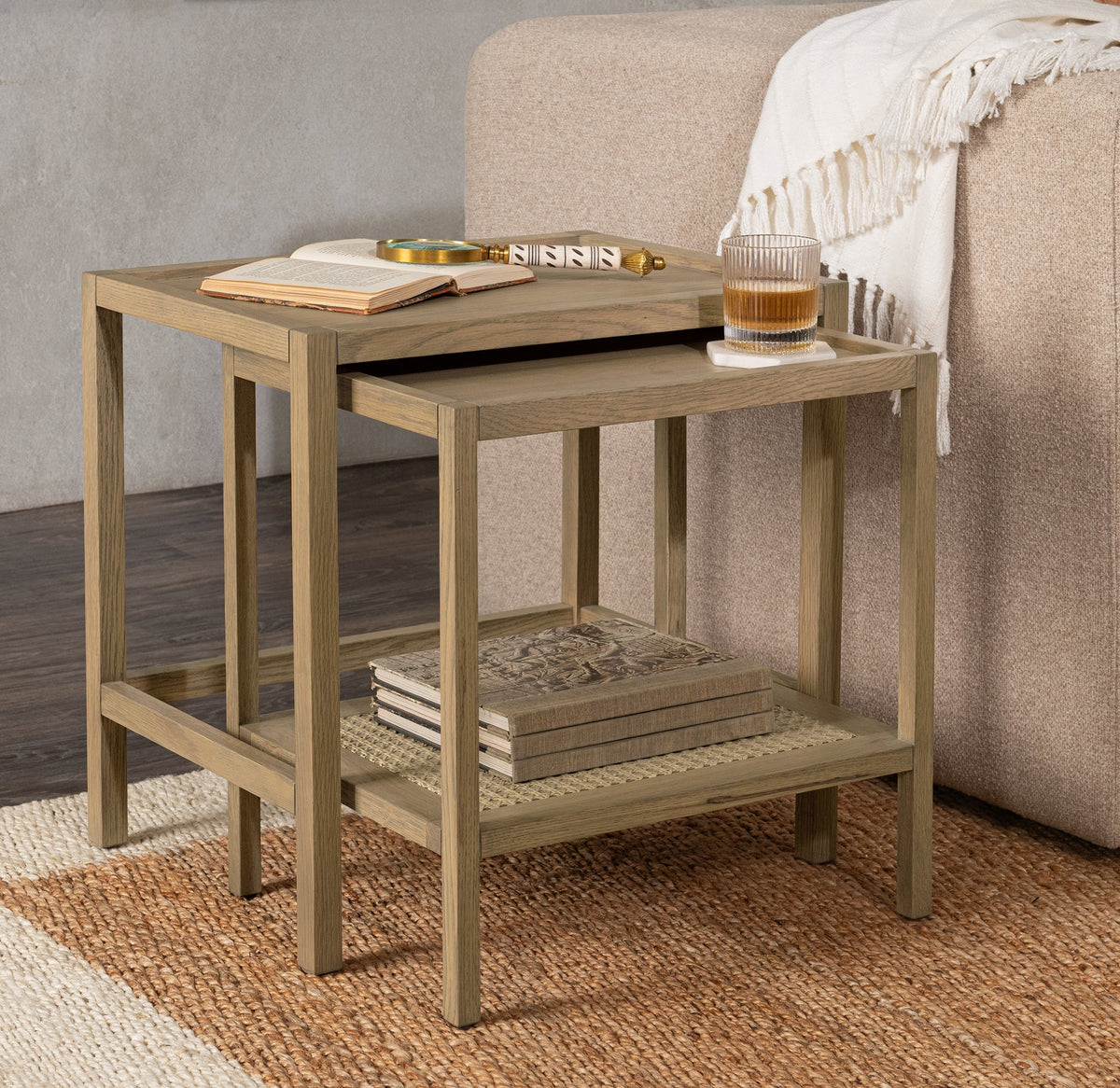 Devin Nesting Accent Tables by Classic Home at Eve Furniture
