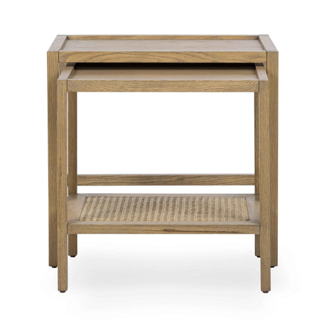 Devin Nesting Accent Tables - Khaki Mist by Classic Home at Eve Furniture