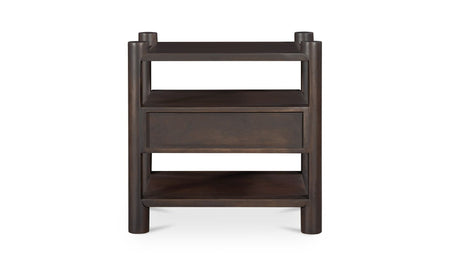 Devin Nightstand Brown by Moe's Home at Eve Furniture