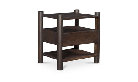 Devin Nightstand Brown by Moe's Home at Eve Furniture