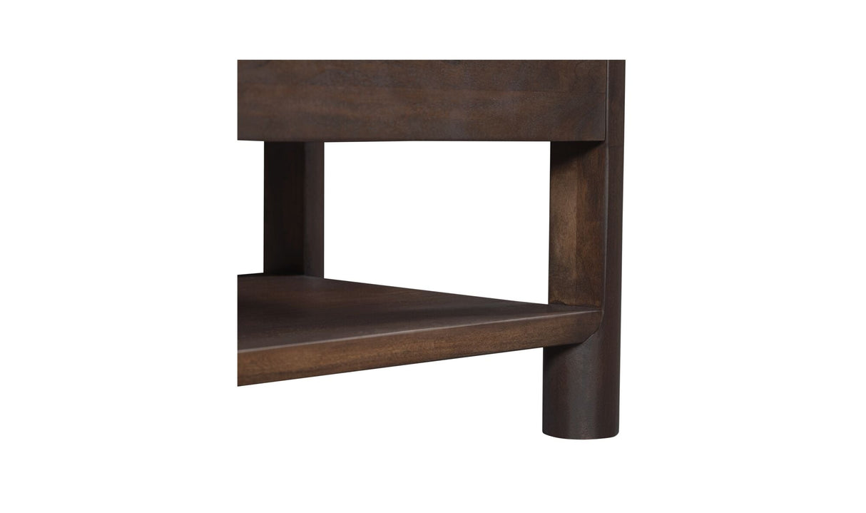Devin Nightstand Brown by Moe's Home at Eve Furniture