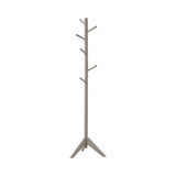 Devlin Gray Coat Rack with 6 Hooks